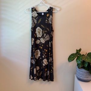 Old Navy | Grey Floral Dress